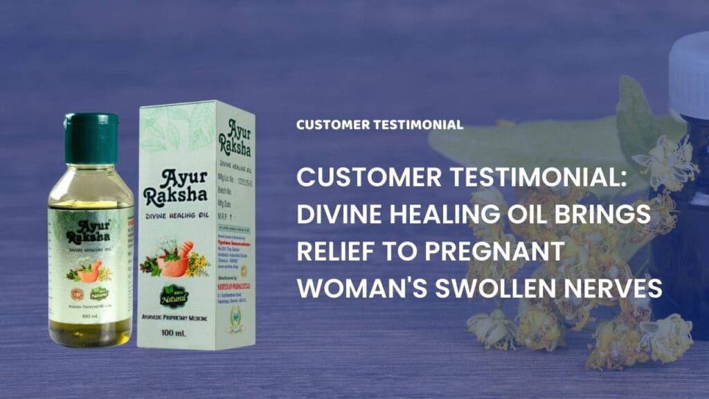 Customer Testimonial: Divine Healing Oil Brings Relief to Pregnant Woman's Swollen Nerves