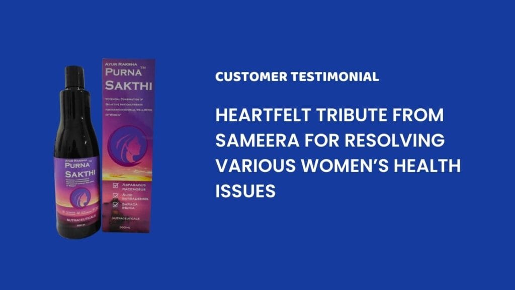 Heartfelt Tribute from Sameera for Resolving Various Womens Health Issues