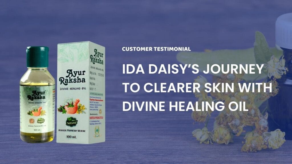 Ida Daisy’s Journey to Clearer Skin with Divine Healing Oil